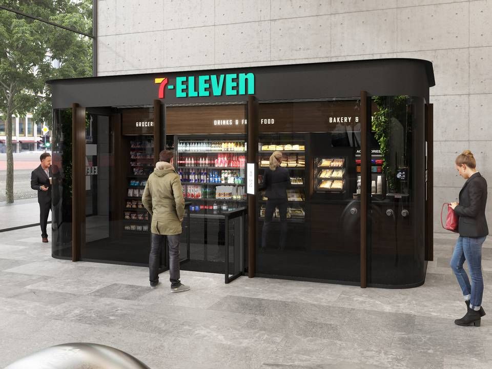 Eksempel på 7-Elevens nye butikstype. | Foto: PR / 7-Eleven