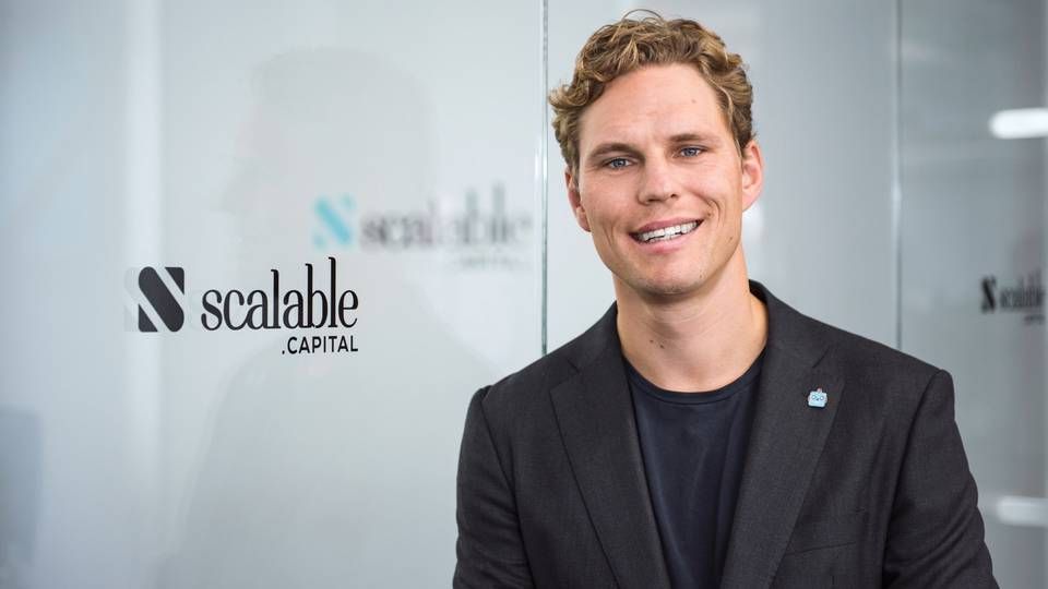 Erik Podzuweit, Co-Gründer und Geschäftsführer von Scalable Capital. | Foto: Scalable Capital