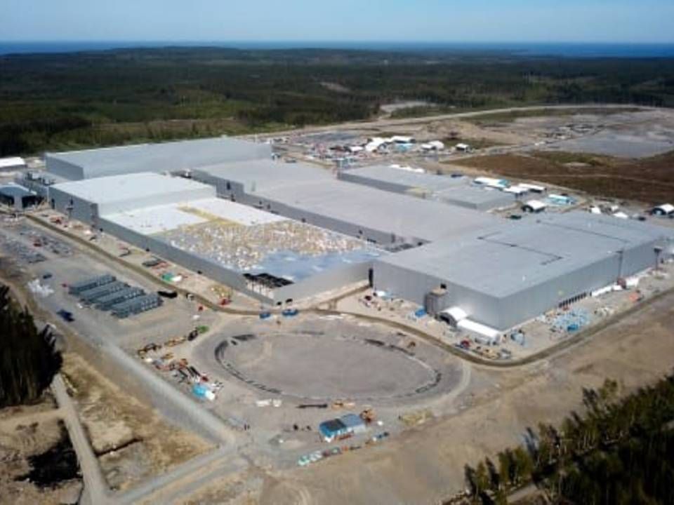 Fabrikken i Skellefteå begynder først at producere batterier senere i år. Men allerede nu er fabrikken opskaleret til 60 GWh. | Foto: PR / Northvolt