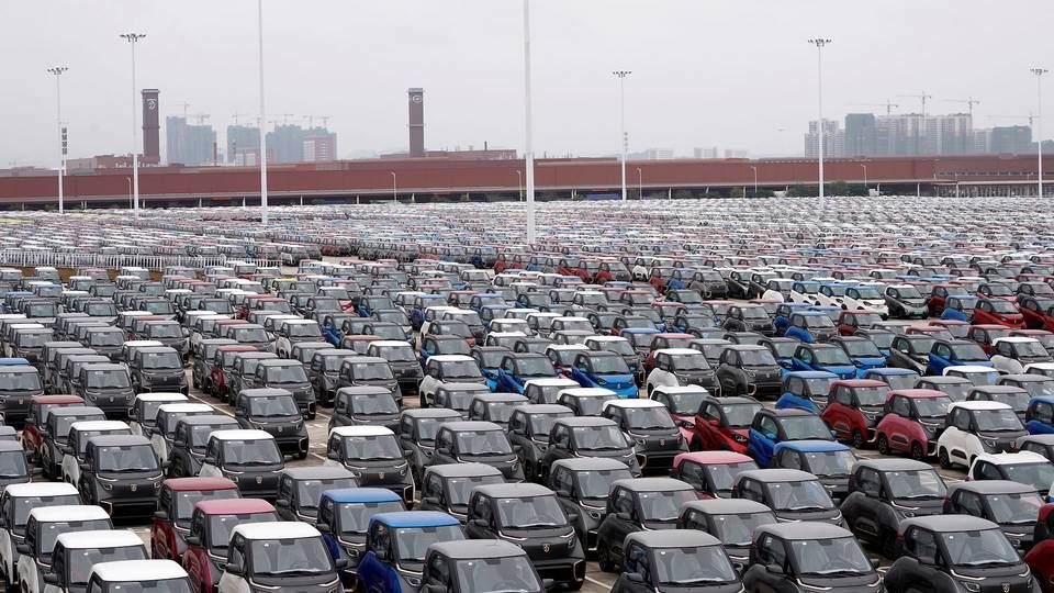 For første gang i 14 måneder voksede salget i den kinesiske bilindustri ikke. | Foto: Aly Song/Reuters/Ritzau Scanpix