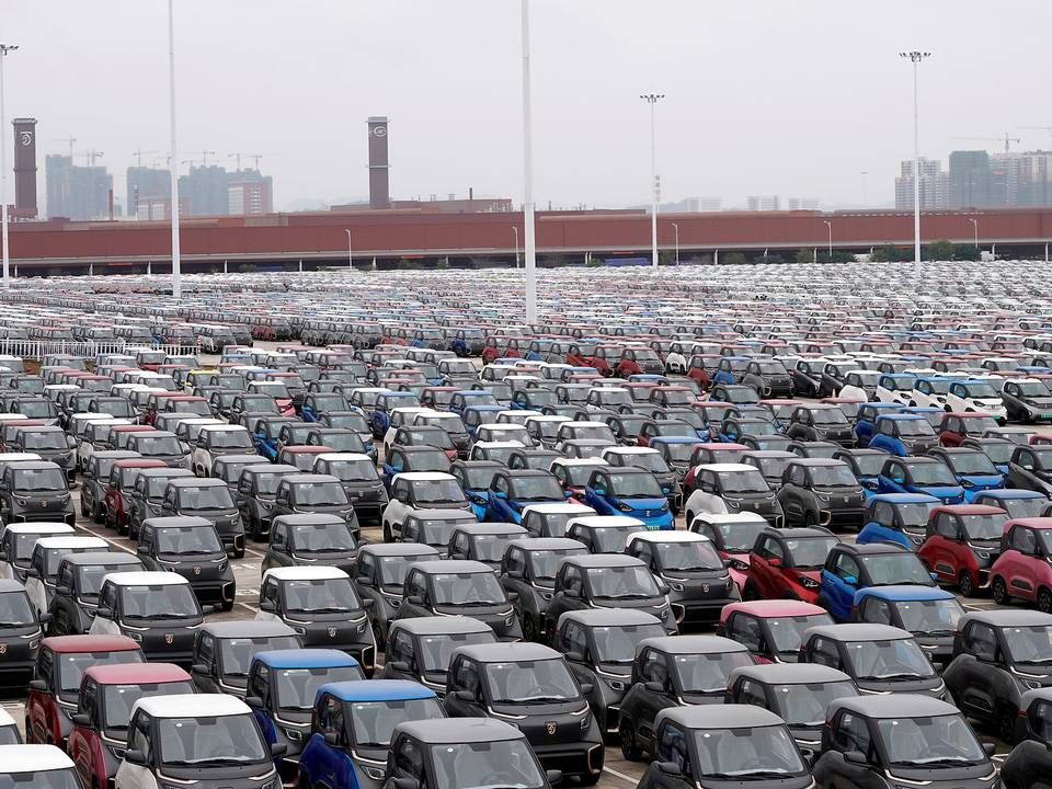 For første gang i 14 måneder voksede salget i den kinesiske bilindustri ikke. | Foto: Aly Song/Reuters/Ritzau Scanpix
