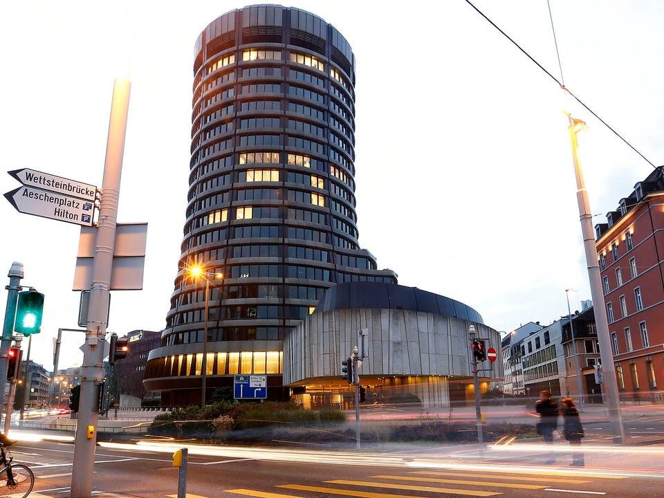 Basel Komiteen har adresse hos Bank for International Settlements, der, som navnet antyder, hører hjemme i Basel i Schweiz. | Foto: Arnd Wiegmann/Reuters/Ritzau Scanpix