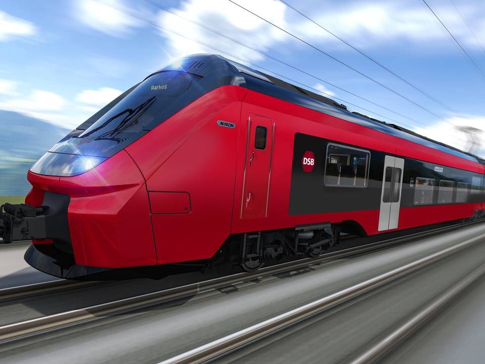 De nye eltog fra Alstom, som DSB har købt | Foto: PR/DSB