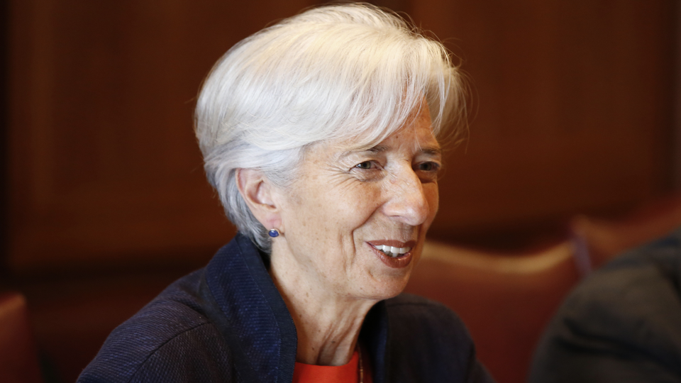 EZB-Präsidentin Christine Lagarde hält eine Debatte über Ende der Krisenhilfen für verfrüht | Foto: picture alliance / AP Images | Alex Brandon