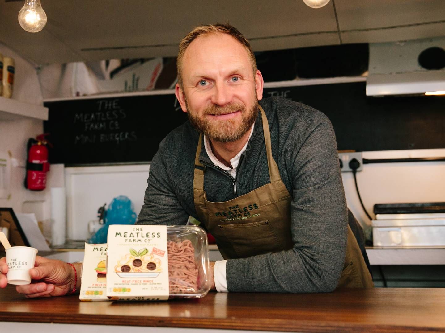 Morten Toft Bech, iværksætter og stifter af Meatless Farm | Foto: The Meatless Farm / PR