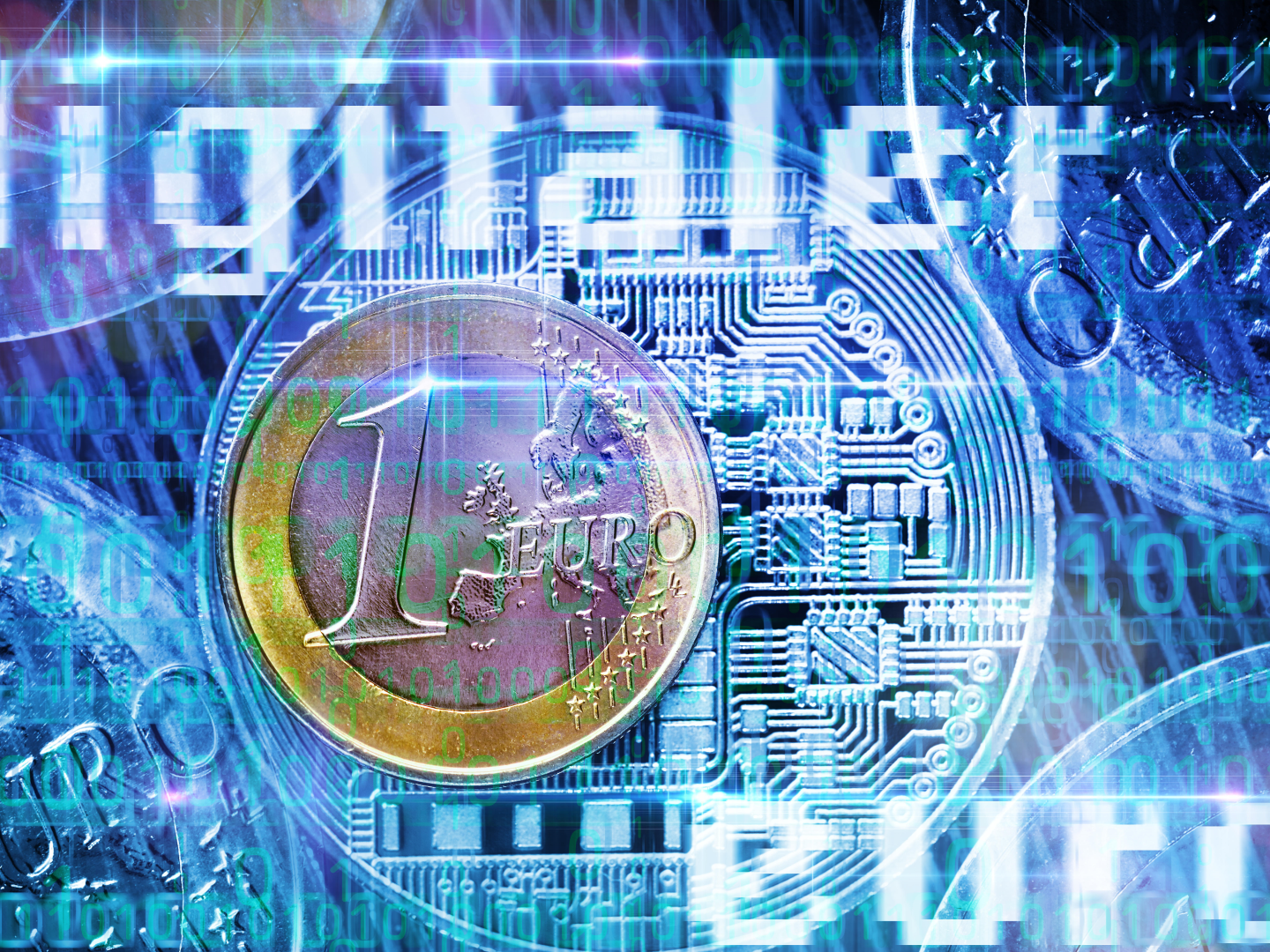 Digitaler Euro (Fotomontage) | Foto: picture alliance / Bildagentur-online/Ohde | Bildagentur-online/Ohde