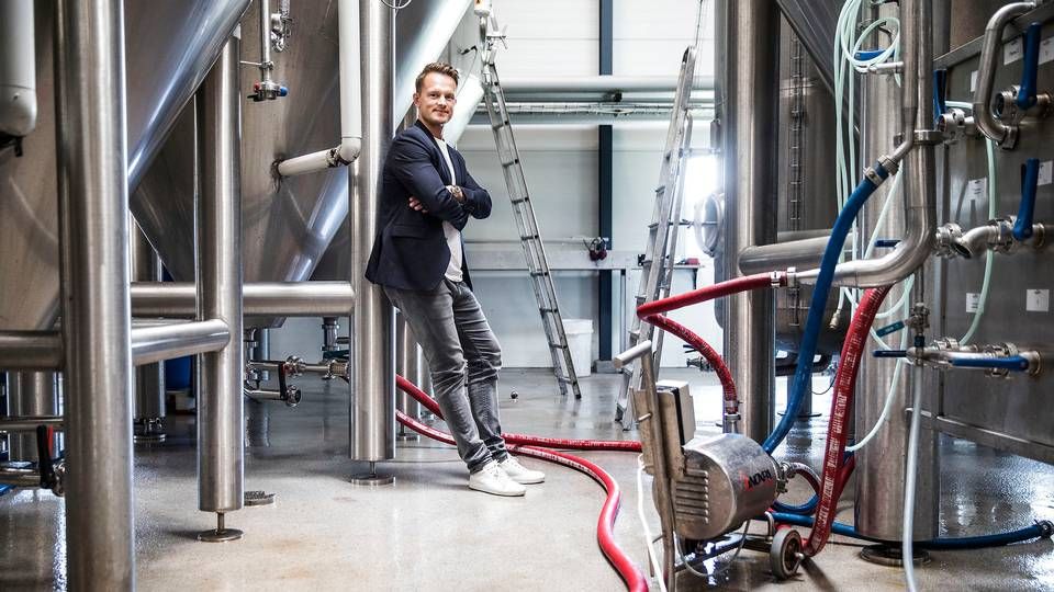 Daniel Barslund har overtaget styringen af Ocean Prawns på Bornholm fra sin far Kristian Barslund Jensen. | Foto: Bidstrup Stine/Jyllands-Posten/Ritzau Scanpix