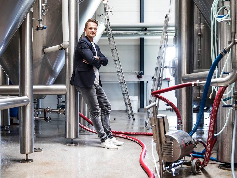 Daniel Barslund har overtaget styringen af Ocean Prawns på Bornholm fra sin far Kristian Barslund Jensen. | Foto: Bidstrup Stine/Jyllands-Posten/Ritzau Scanpix