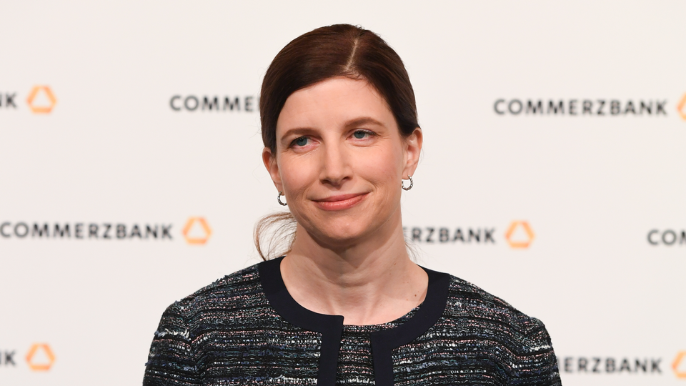 Bettina Orlopp, Finanzchefin und neue Vize-Vorsitzende der Commerzbank | Foto: picture alliance / dpa | Arne Dedert