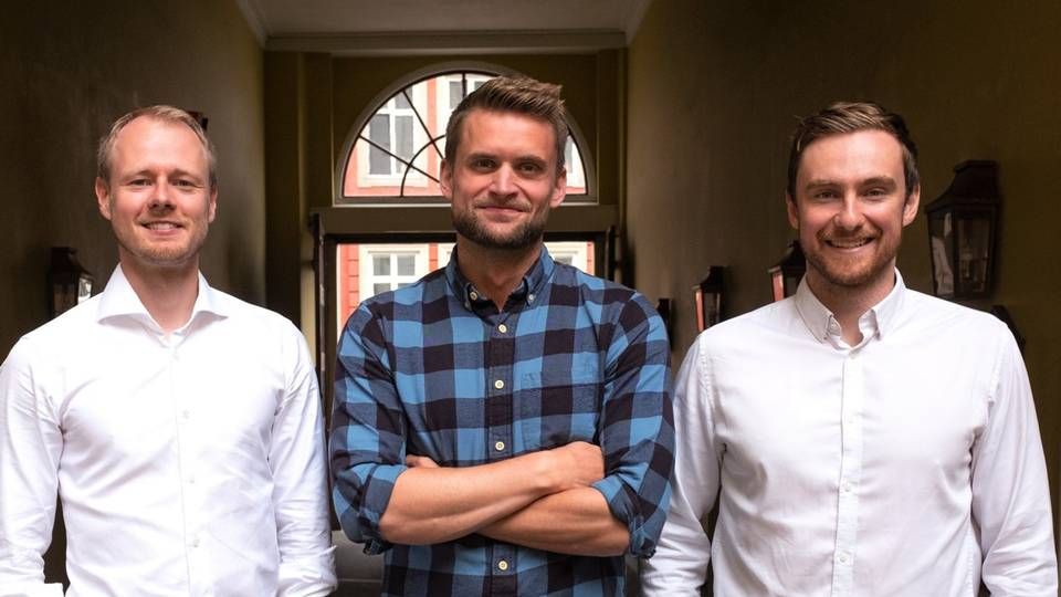 Portchain was founded in 2017 by former Mckinsey consultants Thor Thorup (right), Niels Kristiansen (left) and Anders Olivarius (center). | Photo: PR/Portchain