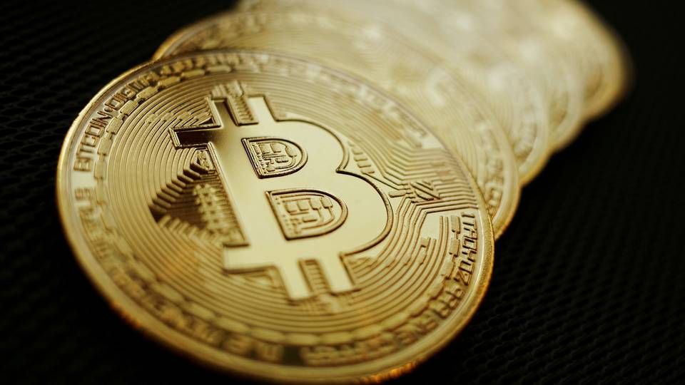 Bitcoin er en af de tre kryptovalutaer, som Saxo Bank åbner for handel med på sin handelsplatform. | Foto: Edgar Su/Reuters/Ritzau Scanpix