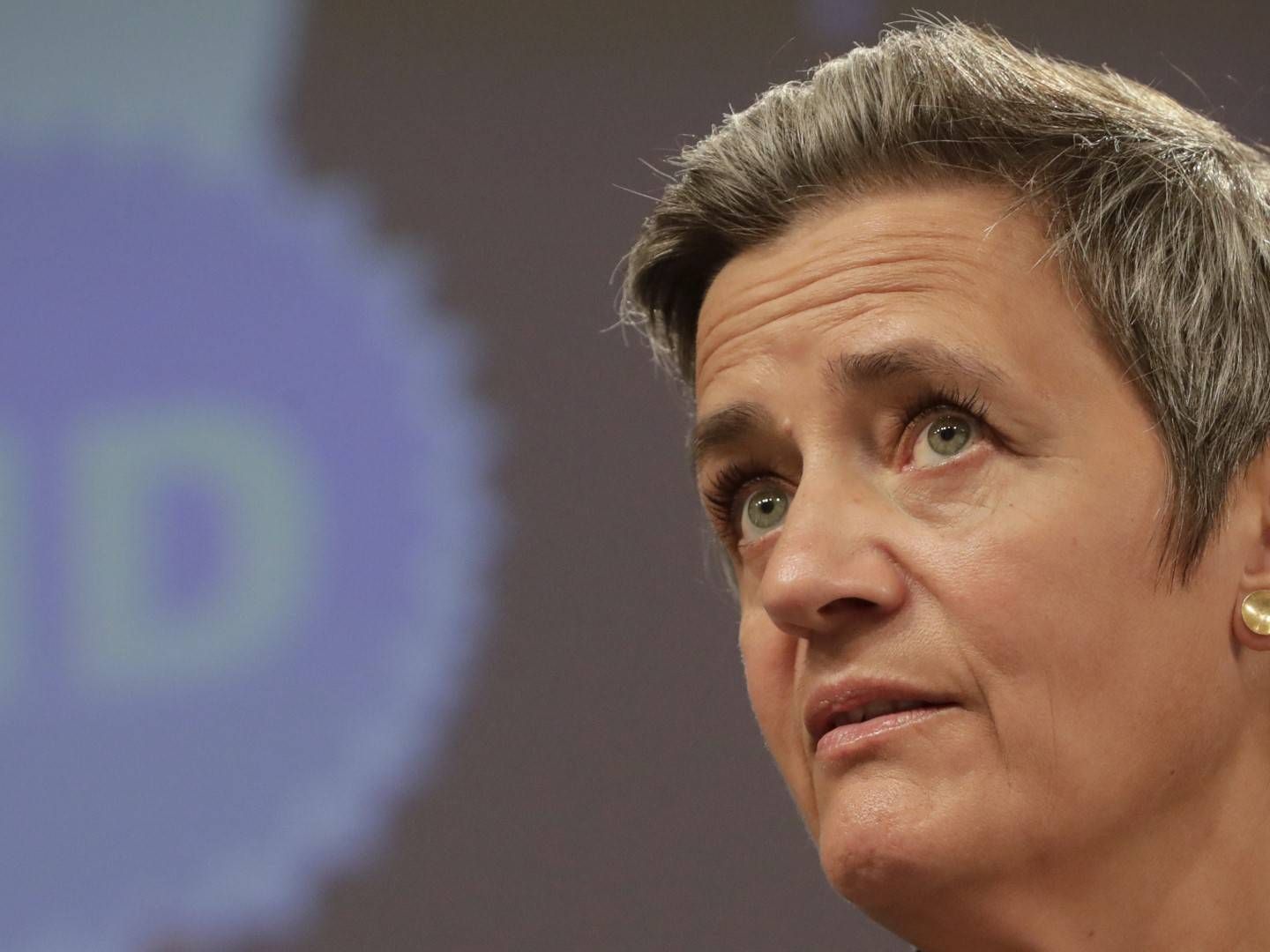 EU-Wettbewerbskommissarin Margrethe Vestager. | Foto: picture alliance / ASSOCIATED PRESS | Stephanie Lecocq