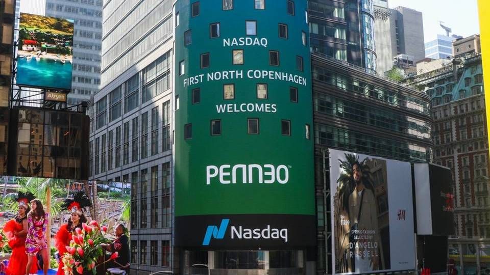 Penneo blev børsnoteret på First North i juni 2020. | Foto: Nasdaq / PR