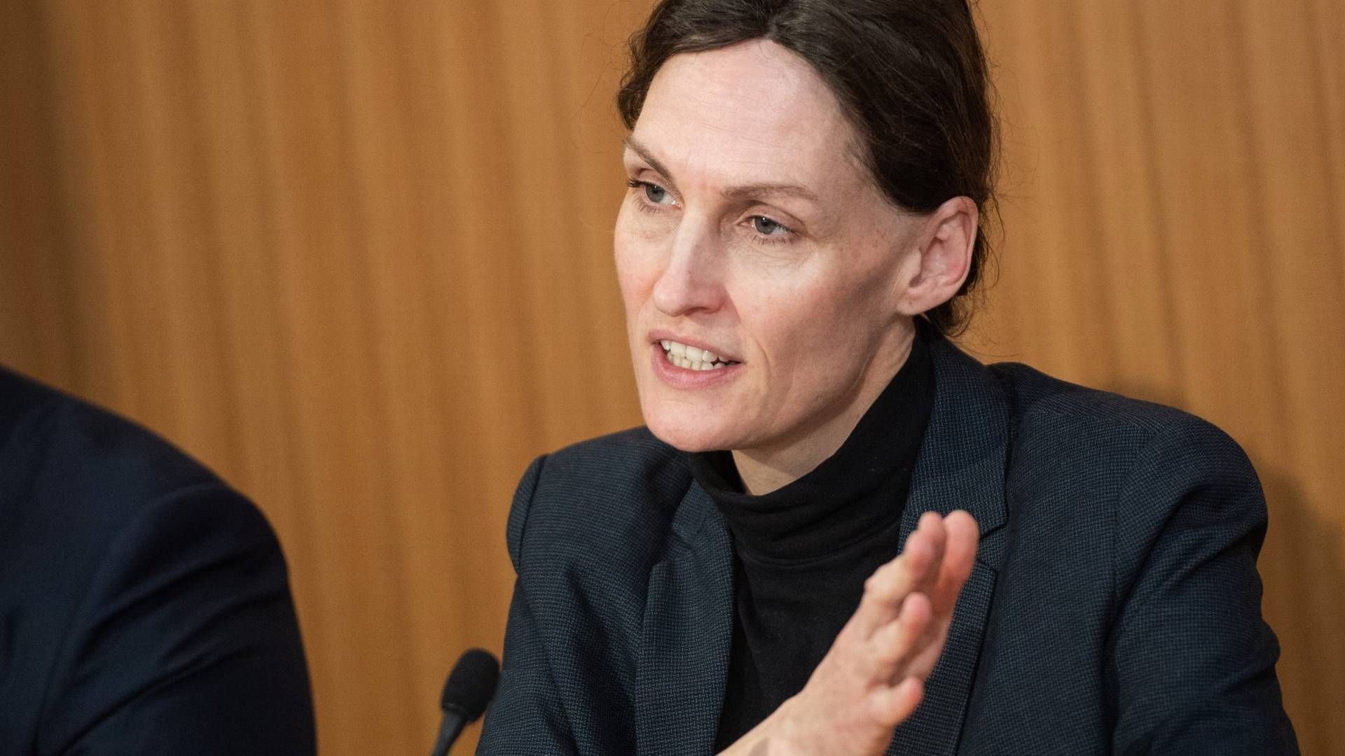 Jutta Gurkmann, Geschäftsbereichsleiterin Verbraucherpolitik vom Verbraucherzentrale Bundesverband (vzbv) | Foto: picture alliance/dpa | Christophe Gateau