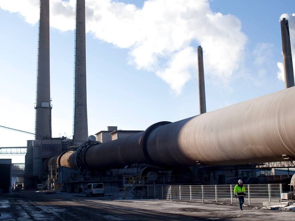 Aalborg Portlands fabrik i Nordjylland. | Foto: Mie Brinkmann/Politiken/Ritzau Scanpix