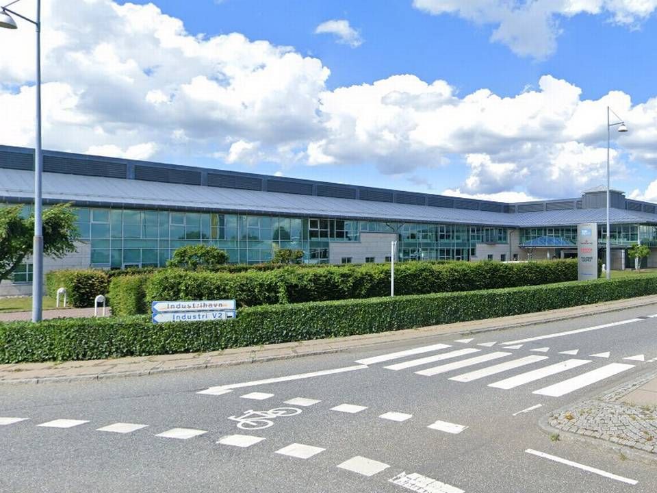 Industriejendommen i Middelfart, som får Odense-baserede AG Gruppen som ejer. | Foto: Google