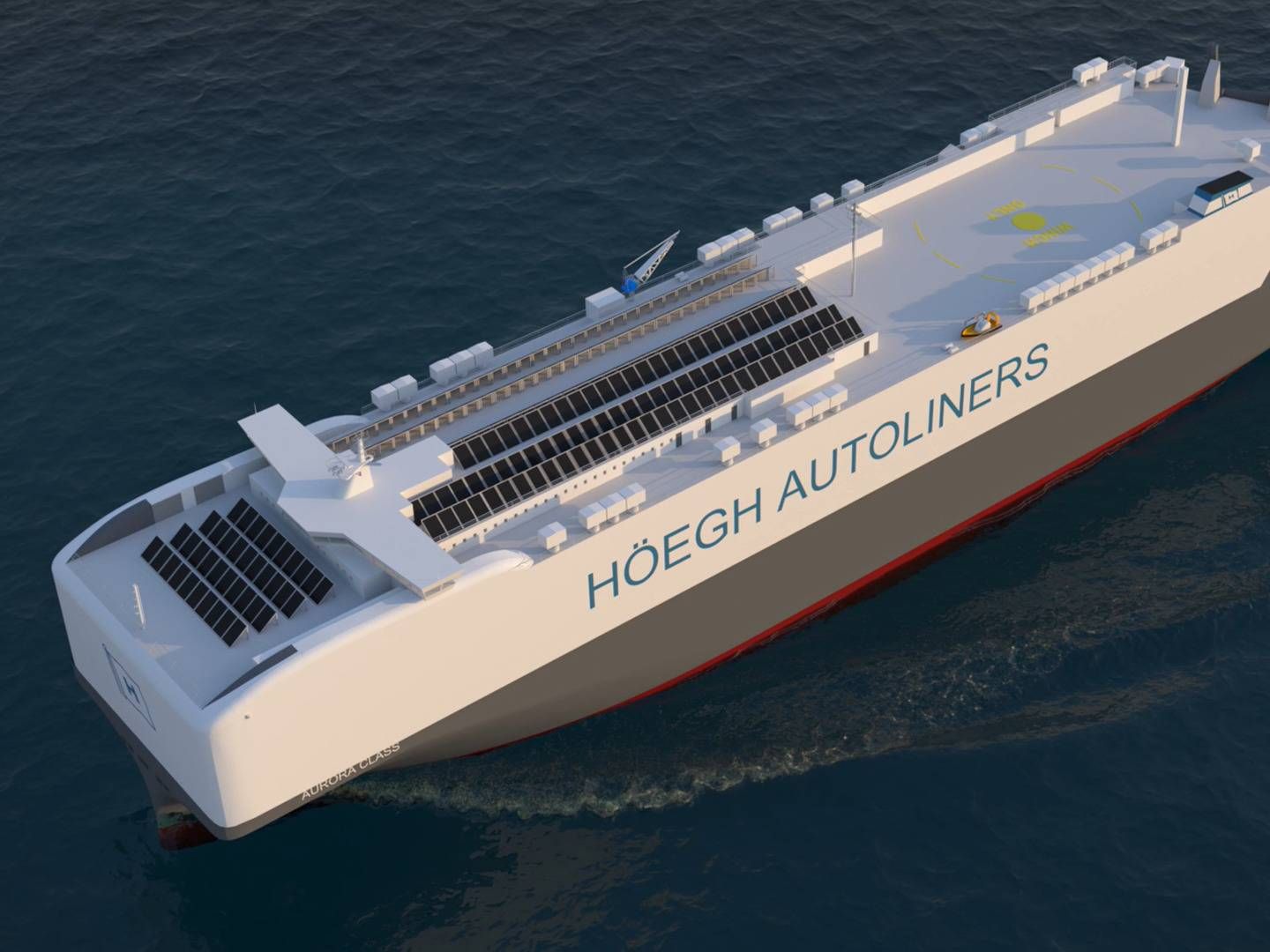 The new Aurora Class car carrier that Högh Autoliners plans to build up to 12 of, which has prompted the company to consider an IPO | Photo: Höegh Autoliners