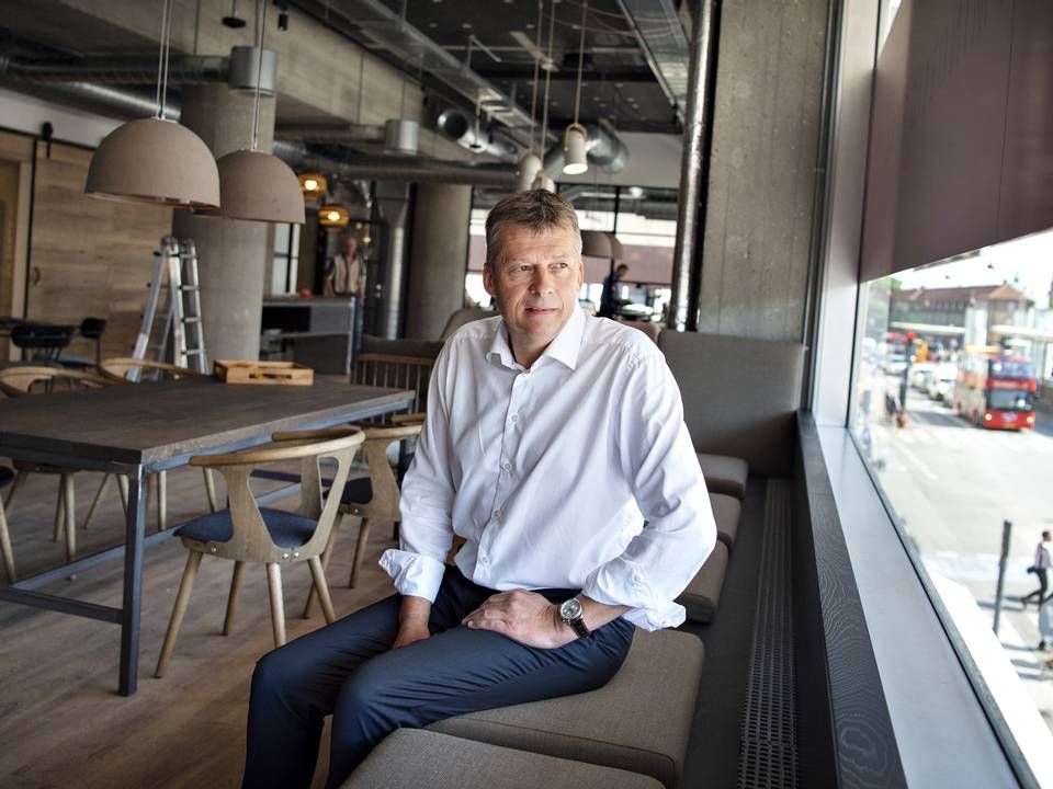 Gert Jonassen, ordførende direktør, Arbejdernes Landsbank. | Foto: Brian Karmark/ERH