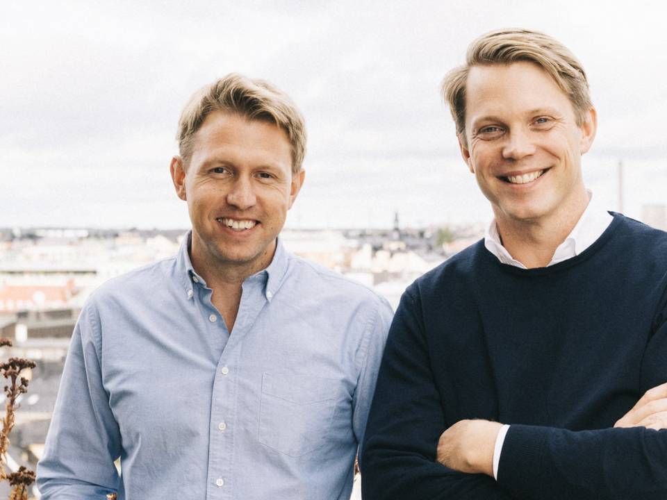 Daniel Kjellén (l.) und Fredrik Hedberg, Gründer von Tink | Foto: Tink