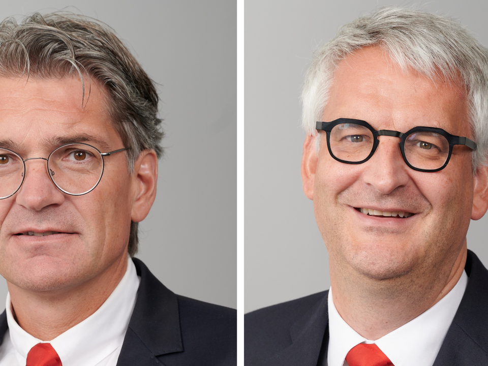 Vorstandschef Ingo Wiedemeier und der Generalbevollmächtigte Sven Matthiesen | Foto: Frankfurter Sparkasse