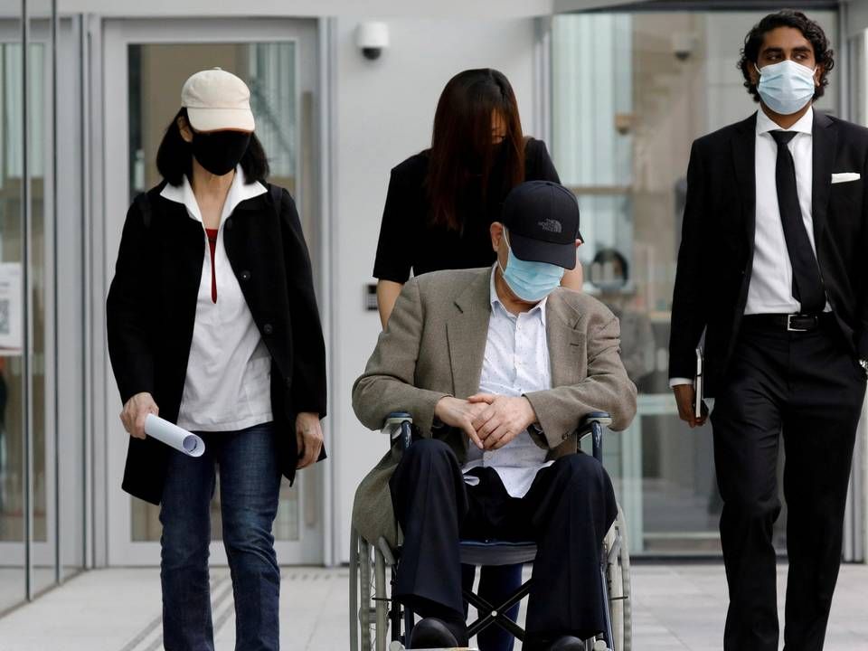 O. K. Lim leaves the State Court of Singapore in April of this year. | Photo: Edgar Su/REUTERS / X90125