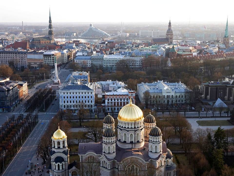 En bankkonto i Rietumu Banka i Letlands hovedstad, Riga, har gennem flere år fået tilsendt millioner af kroner fra Fenero-koncernen og andre selskaber med forbindelse til ejerkredsen. | Foto: David Keyton/AP/Ritzau Scanpix