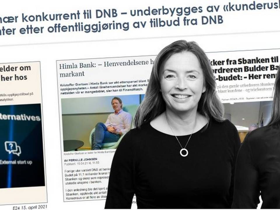 REPRESENTERER DNB: Advokat Beret Sundet og advokatfullmektig Annette Greve i Advokatfirmaet Bahr representerer DNB i dialogen med Konkurransetilsynet.