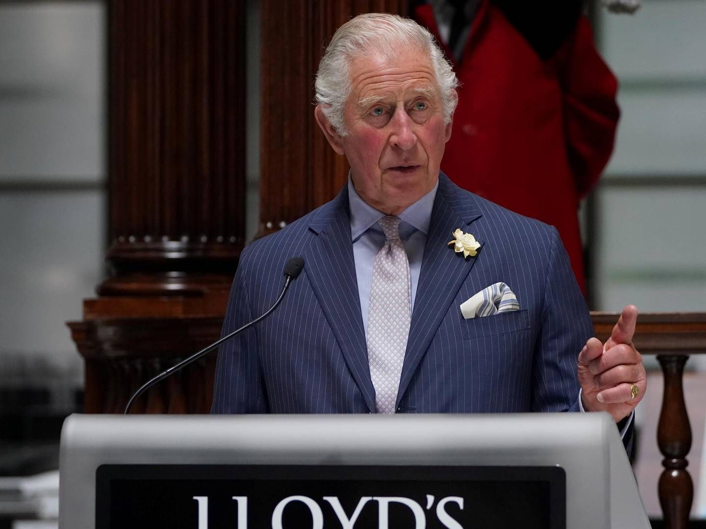 Prins Charles talte torsdag i Lloyd's of London | Foto: POOL/REUTERS / X80003