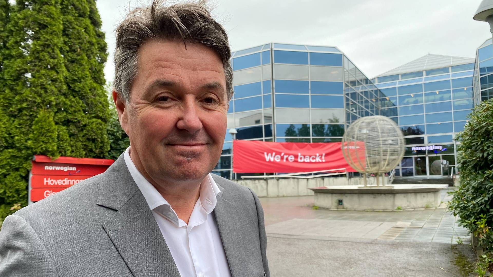 Norwegians nye koncernchef, Geir Karlsen, glæder sig over at kunne genansætte 200 danske Norwegian-folk. | Foto: STAFF/REUTERS / X01095