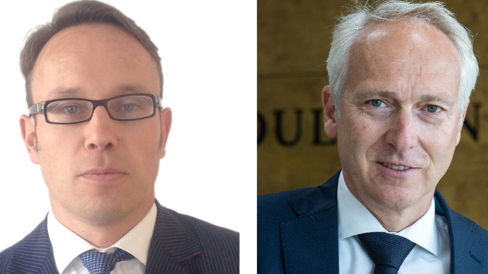 (v.l.) Malte Wulfetange und Niklas Lerche, leiten künftig das Restrukturierungsgeschäft bei Houlihan Lokey. | Foto: Houlihan Lokey