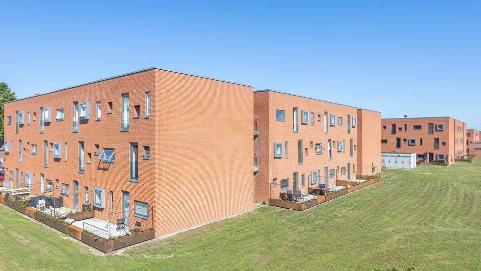 186 lejligheder med tre værelser er en del af et opkøb, som Heimstaden netop har foretaget i Horsens. | Foto: PR / Heimstaden