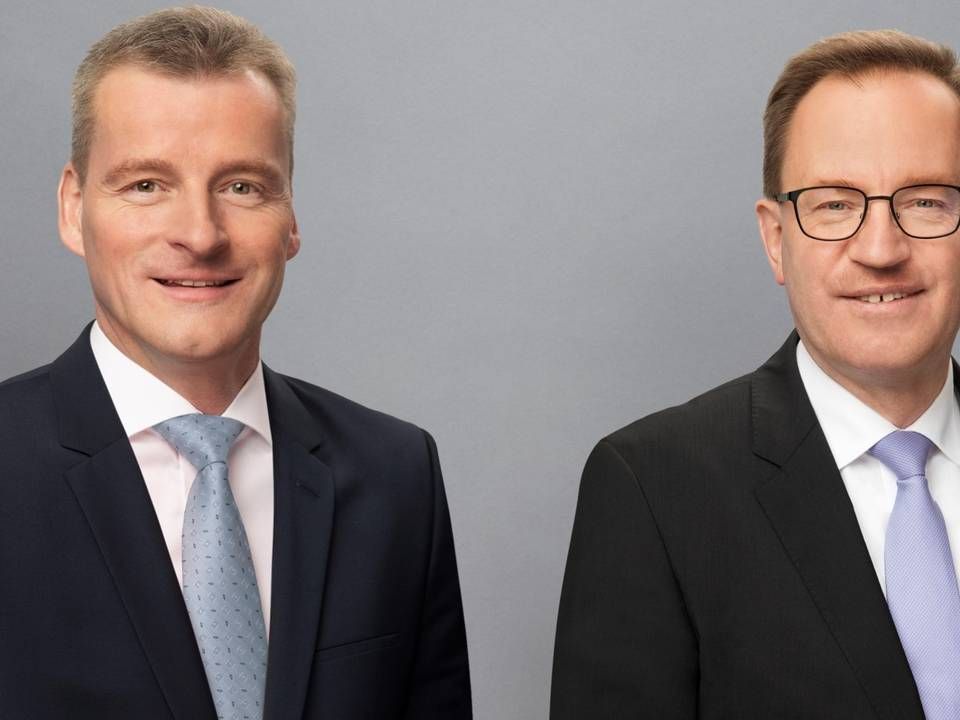 Gregor Mersmann (links) und Ludger Suttmeyer | Foto: Dortmunder Volksbank