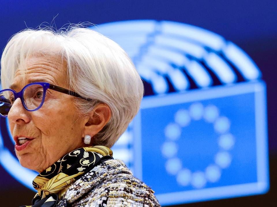 Chefen for Den Europæiske Centralbank (ECB), Christine Lagarde. | Foto: POOL/REUTERS / X80003