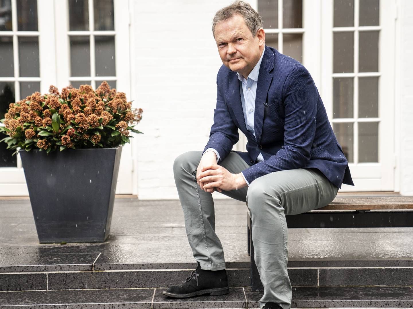 Ulrik Nødgaard, adm. direktør, Finans Danmark. | Foto: Stine Bidstrup/ERH