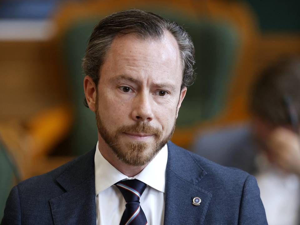 Venstres formand, Jakob Ellemann-Jensen. | Foto: Jens Dresling