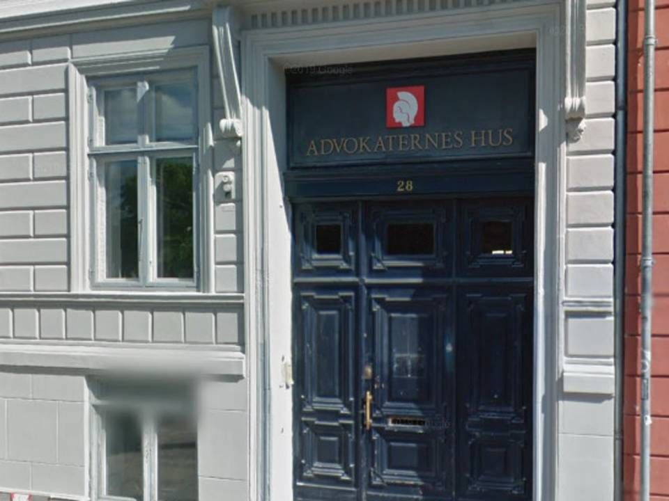 Advokatsamfundet er advokatbranchens egen vagthund. | Foto: Google Maps