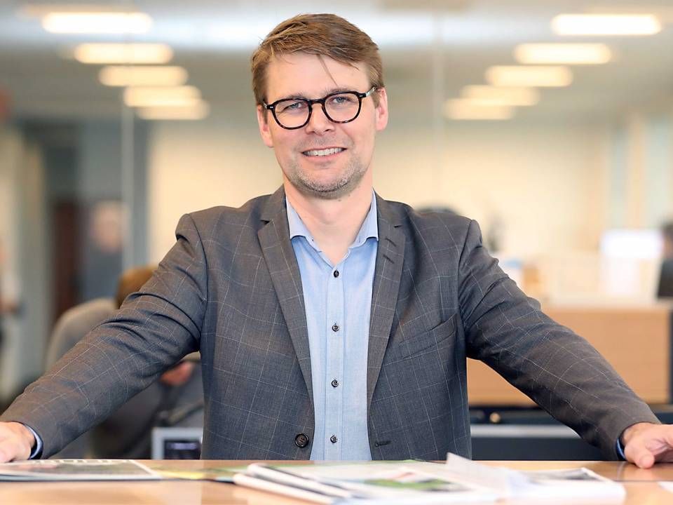 Bjarke Poulsen, direktør for økonomi & strategi i Sagro. | Foto: PR
