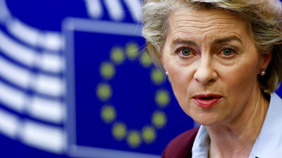 EU-kommisjonens president Ursula Van Der Leyen | Foto: Christian Hartmannn, Pool Photo via AP