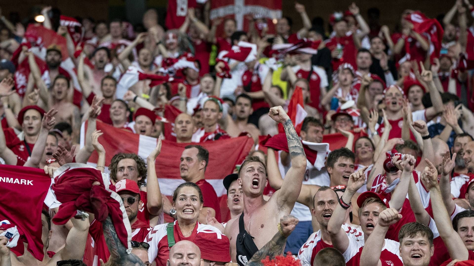 Knap 8000 danskere har købt billet til EM-semifinalen mellem Danmark og England onsdag aften. (Arkivfoto) | Foto: LISELOTTE SABROE