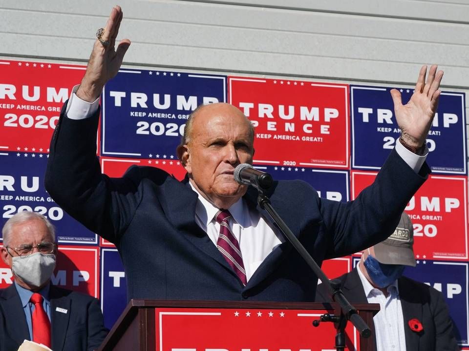 Rudy Giuliani må ikke længere arbejde som advokat i Washington D.C. | Foto: Bryan R. Smith/AFP / AFP
