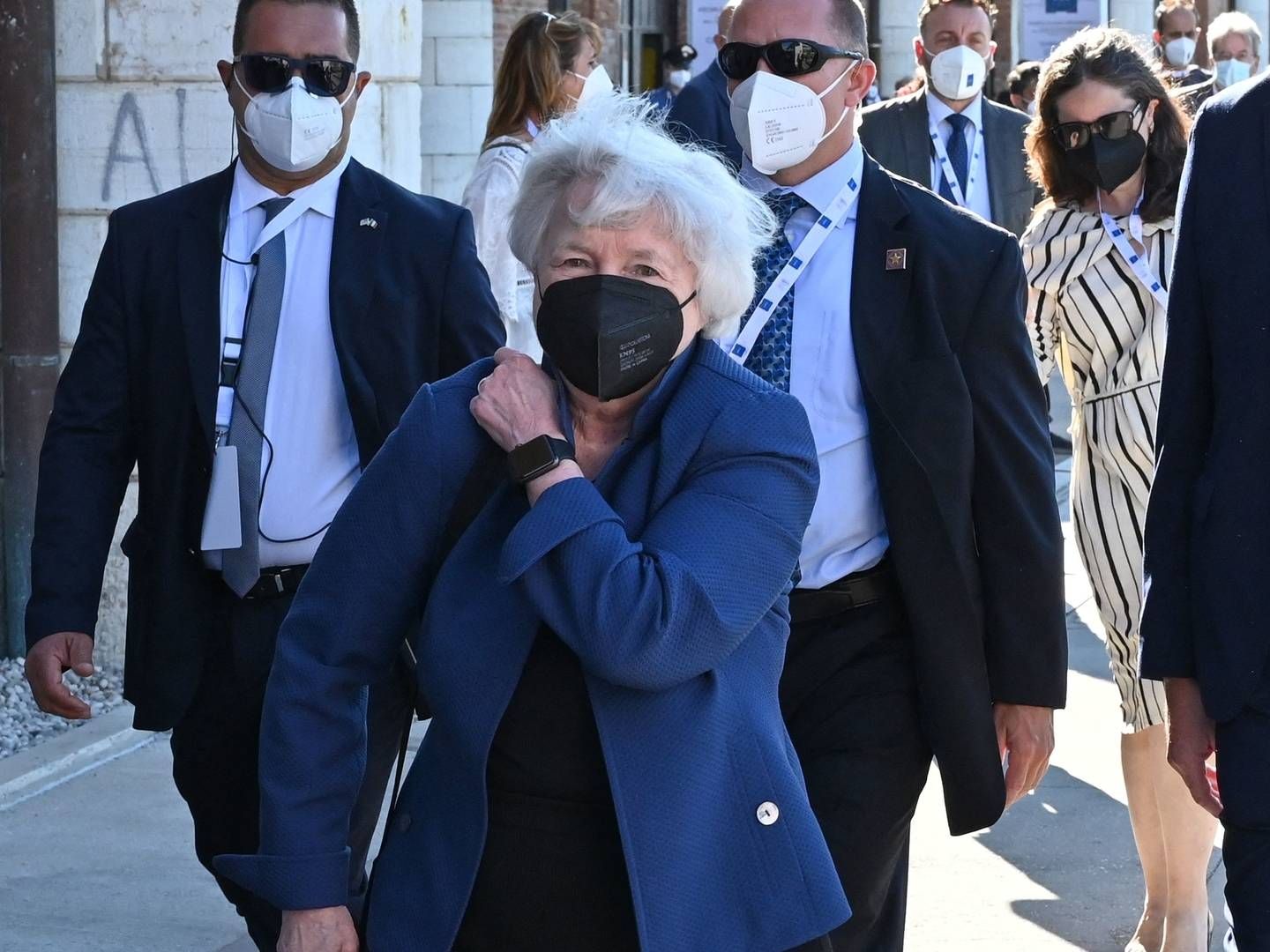 Janet Yellen at the finance ministers and central bankers meeting in Venice, Italy, 2021. | Photo: Andreas Solaro/AFP / AFP