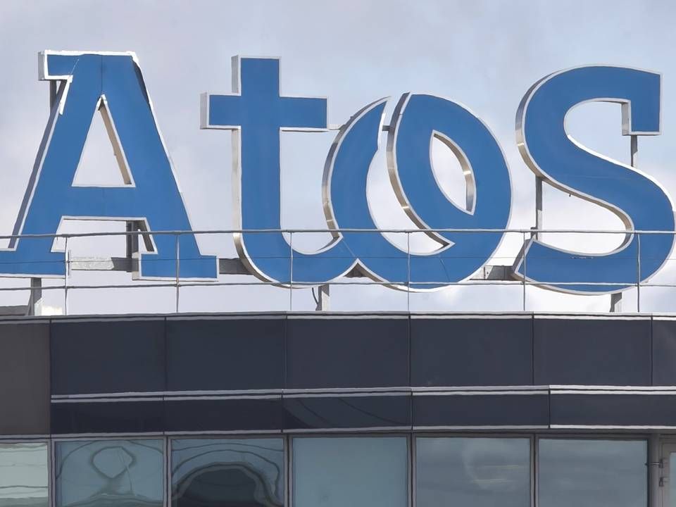 Atos-Logo auf einem Firmengebäude in Bezon, nahe Paris | Foto: picture alliance/AP Images | Michel Euler