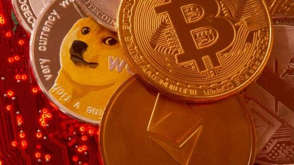 Dogecoin har en hund som logo og blev skabt som en joke i 2013. | Foto: REUTERS/Dado Ruvic/Illustration