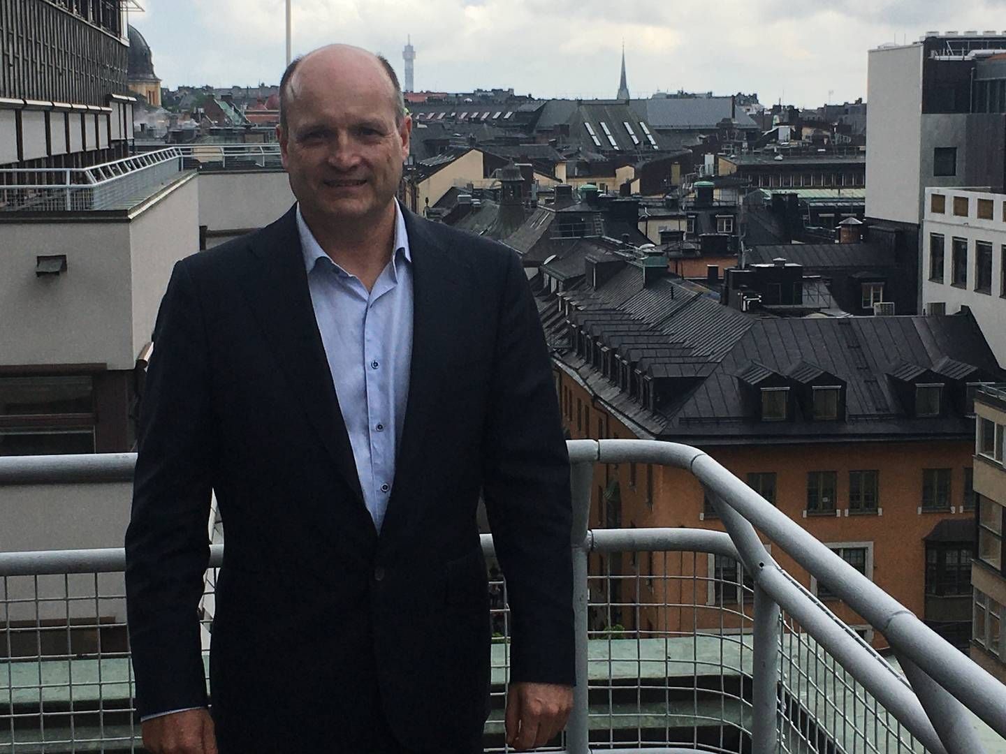 DWS' Head of Nordics, Thomas Lindahl, at the firm's Stockholm HQ | Photo: PR / AMWatch