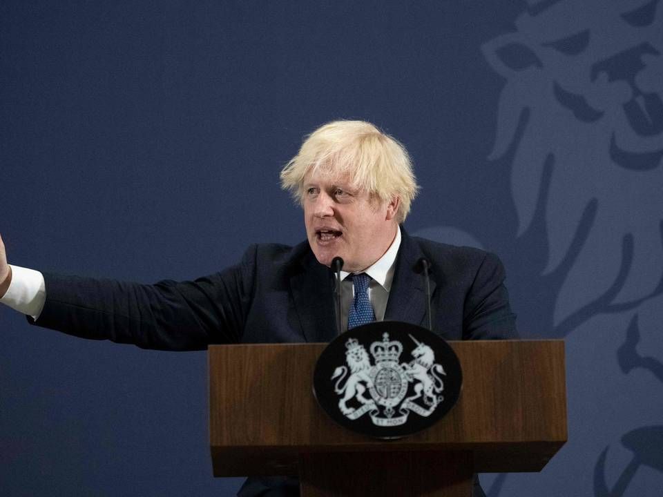 Premierminister Boris Johnson må trække hæren ind for at få leveret brændstoffer til tankstationer rundt om i landet. | Foto: David Rose/AFP / POOL