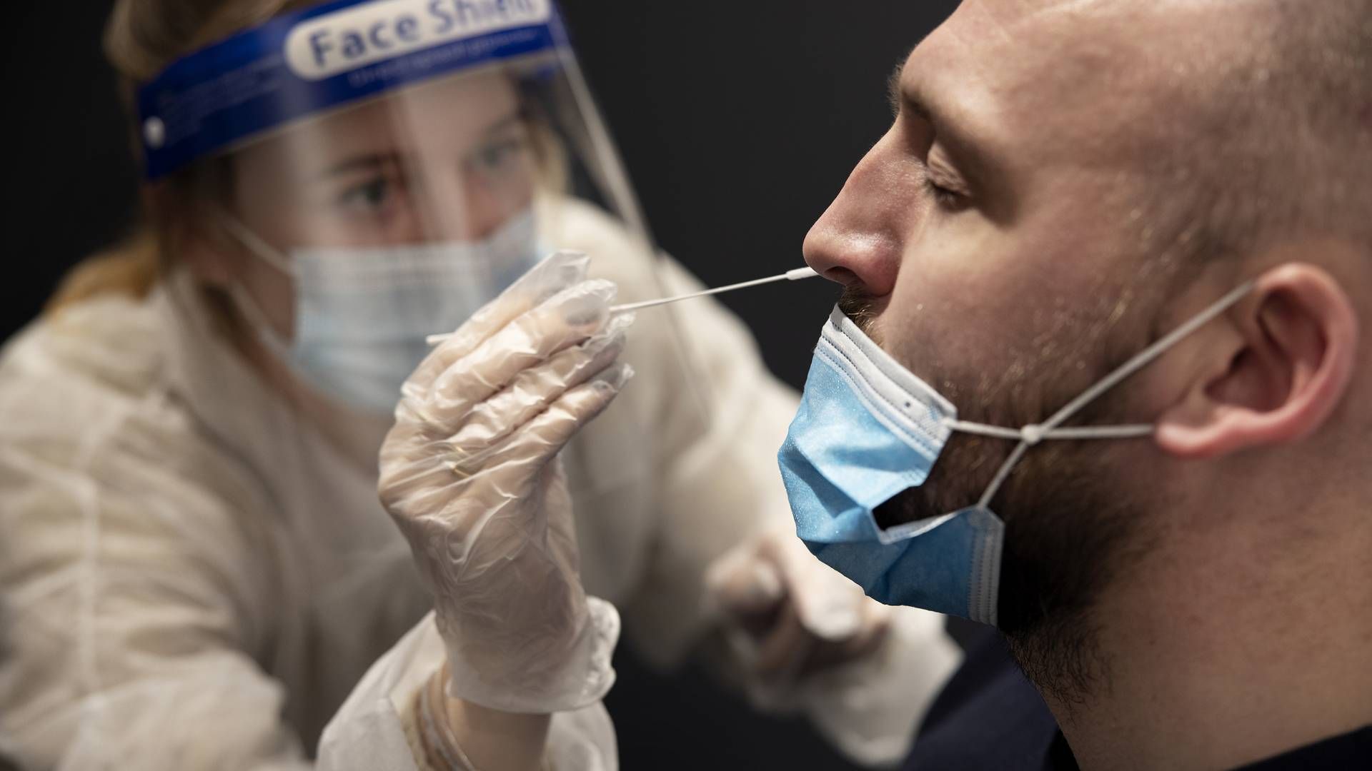 I takt med udrulningen af vacciner får færre behov for at lade sig teste. | Foto: Thomas Borberg