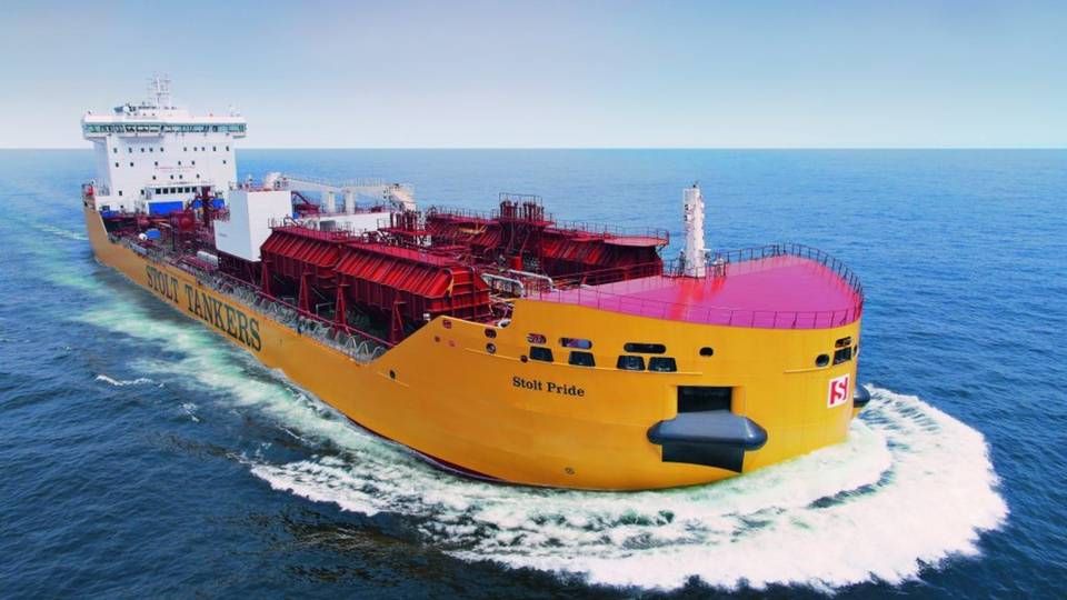 Stolt Nielsen-tankskib - dog ikke ulykkesramte Stolt Groenland. | Foto: PR / Stolt Tankers