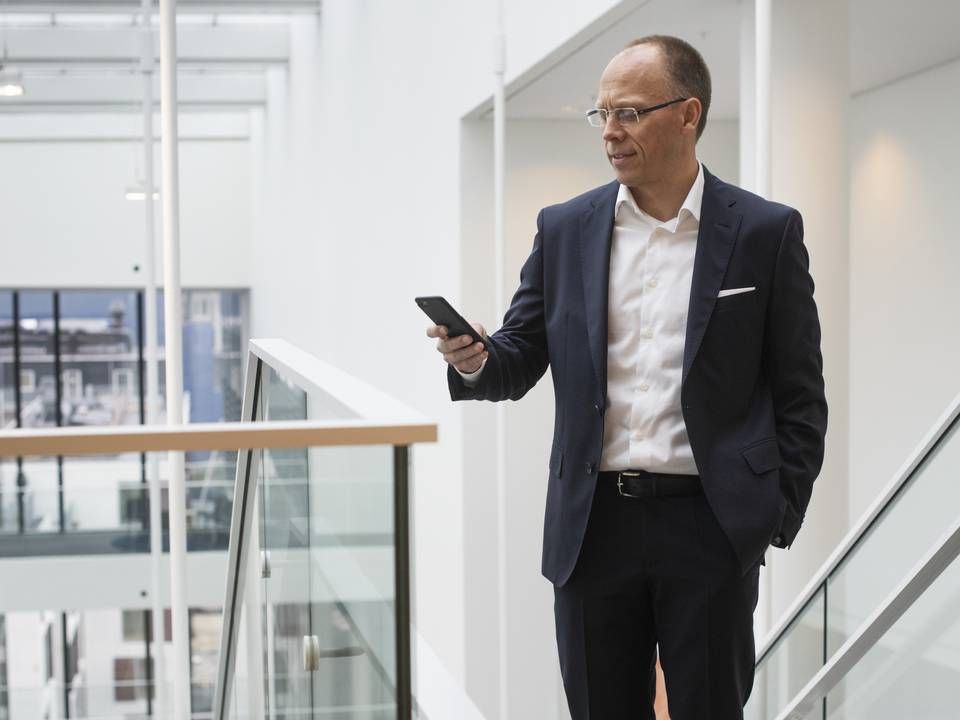 Frank Vang-Jensen er adm. direktør i Nordea. | Foto: Gregers Tycho/ERH