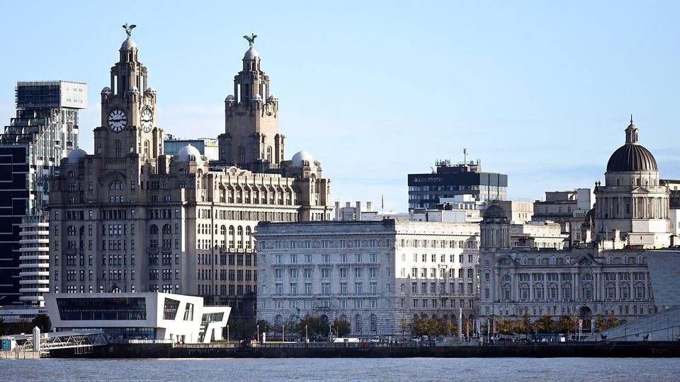Havnefronten i Liverpool. | Foto: Paul Ellis/AFP/Ritzau Scanpix