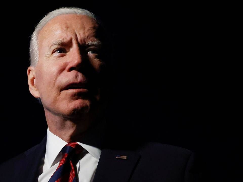 Joe Biden er overbevist om, at aftalen bliver godkendt, selvom den stødte på modstand i den første afstemning i Senatet. | Foto: Jonathan Ernst/Reuters/Ritzau Scanpix